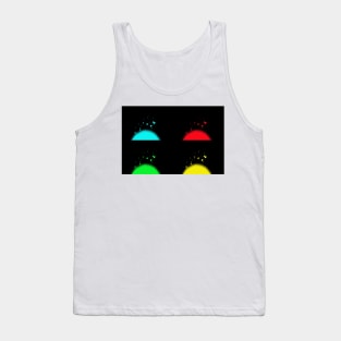 Pop Art Fireworks Tank Top